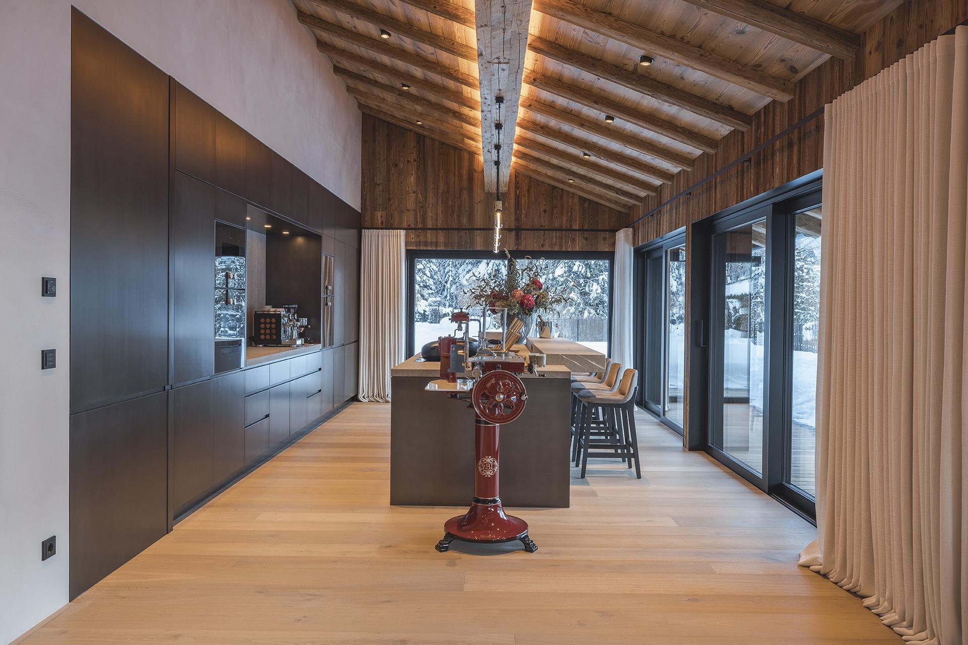 Chalet in Kitzbühel | Interstil Vorhanggarnituren